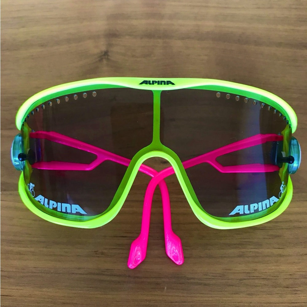 Vintage 1987 Alpina Super-Bike Sunglasses – Made in West Germany